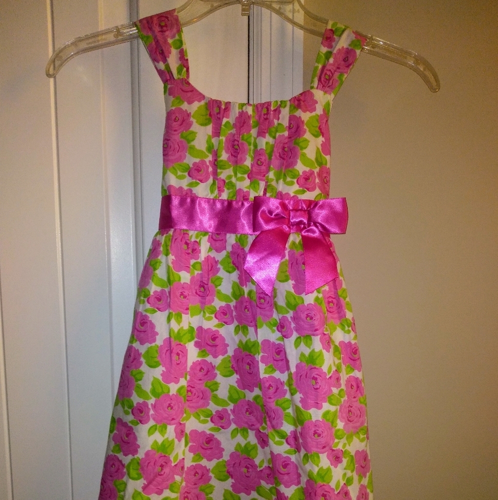 Jessica Ann floral Easter dress